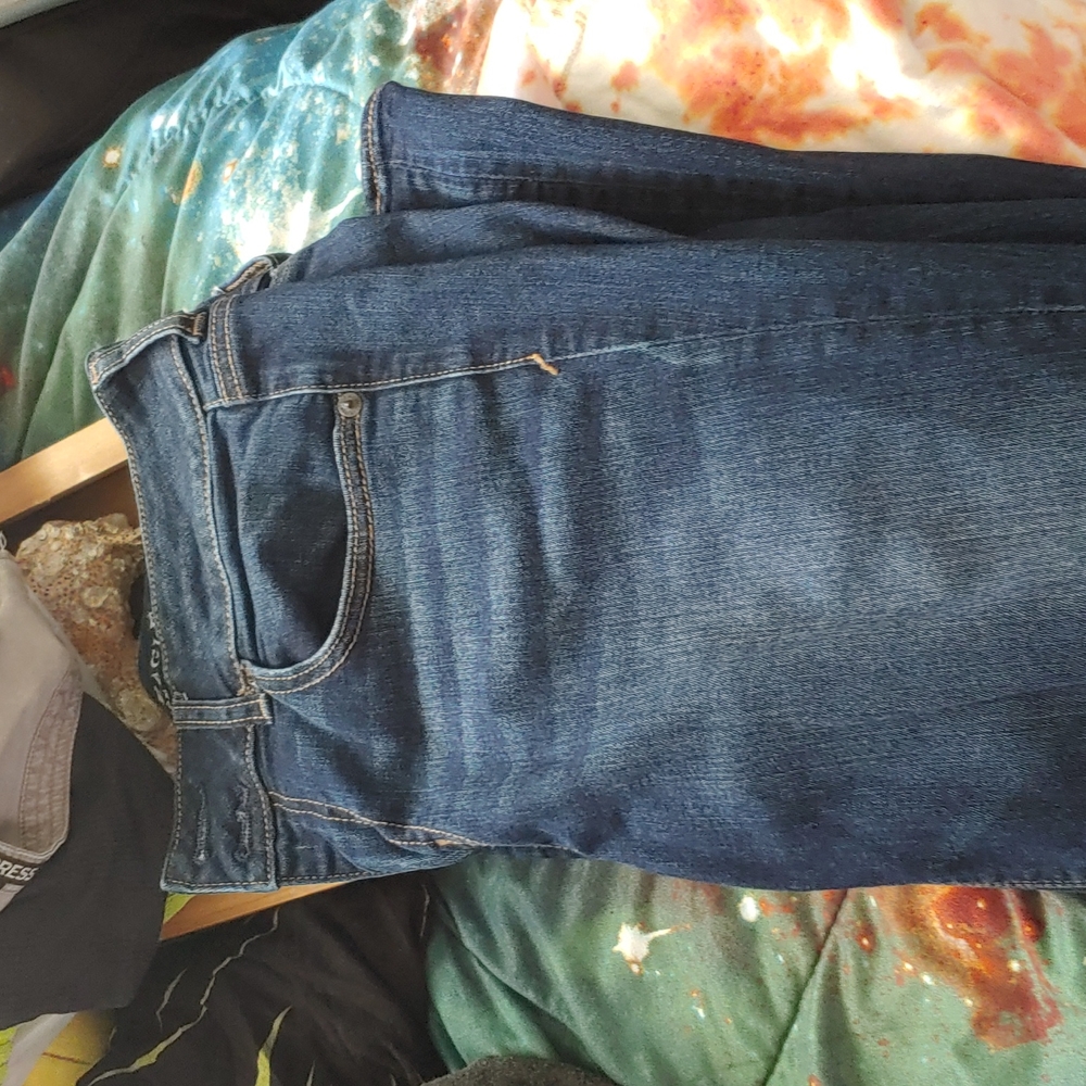 Ae artist flare jeans size 12 x long